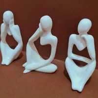ست مجسمه ی متفکر|مجسمه، تندیس، ماکت|تهران, مهرآباد جنوبی|دیوار
