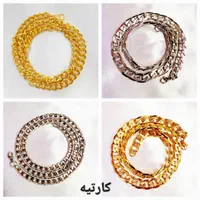 زنجیر گردنی مردانه زنانه آجری کارتیه عمده آرتمیسیا|بدلیجات|تهران, بازار|دیوار