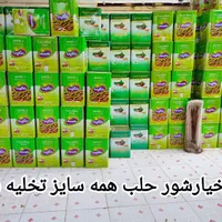 خیارشورنمکی سرکه حلب دبه|خوردنی و آشامیدنی|اصفهان, راران|دیوار