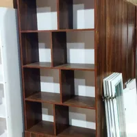 کتابخانه شبکه/کتابخانه درب دار شیشه ای/کتابخانه|کتابخانه، شلف، قفسه‌های دیواری|تهران, شهرک ابوذر|دیوار
