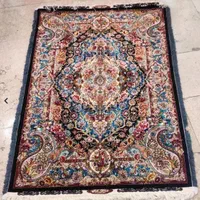 زرنیم دستبافت سالاری تبریز باغ بهشت (۲متن ابریشم)|فرش|تهران, ایرانشهر|دیوار