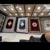 فرش قالی ۱۲۰۰ شانه گل ابریشم