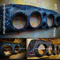 طاقچه برجسته سه بعدی وتاقچه ساده کیک پنل صندوق|قطعات یدکی و لوازم جانبی|رباطکریم, |دیوار