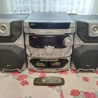 ضبط خانگی LG با کنترل و ۲ عدد باند