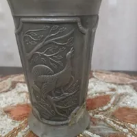 لیوان قدیمی عتیقه برجسته ساخت اروپا تک و زیبا|کلکسیون اشیاء عتیقه|تهران, تهرانپارس غربی|دیوار