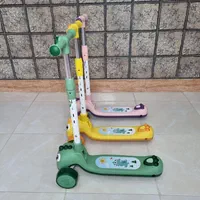 اسکوتر موزیکال چراغدار طرح دایناسور|دوچرخه، اسکیت، اسکوتر|اصفهان, محله سفلی|دیوار