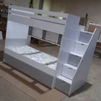 تخت دوطبقه نقره ای|تخت و سرویس خواب|اهواز, کمپلو جنوبی|دیوار
