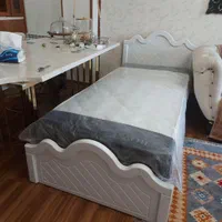 سرویس تخت خواب یک نفره تخت ۱نفره تک نفره نوجوان|تخت و سرویس خواب|شیراز, شهرک فرزانگان|دیوار