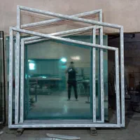 تولیدی درب پنجره یو پی وی سی  دوجداره توری پلیسه