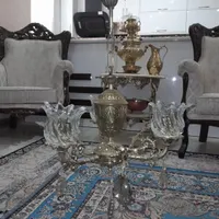 لوستر ۳شاخه برنجی|لوستر و چراغ آویز|ورامین, |دیوار
