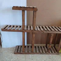 استند گل و رگال لباس چوب روسی محکم