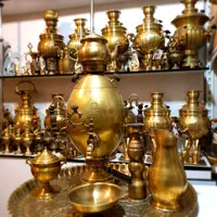 jy سازنده کتری گازی برنجی qa ذغالی مسی زغالی سماور|قوری، کتری، قهوه‌ساز دستی|اصفهان, دستگرده|دیوار