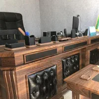 میز مدیریت مدرن نیم ست ومبلمان اداری مدرن|دفتر کار|اصفهان, رهنان|دیوار
