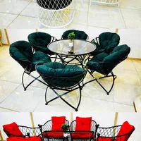 میز و صندلی باغی مبلمان ویلایی مدل بهاره|میز و صندلی غذاخوری|خمینیشهر, |دیوار