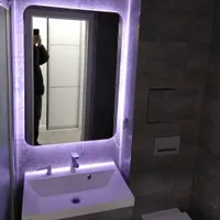 آینه سرویس،باکس دار حمام LED نوردار ضدبخار|لوازم سرویس بهداشتی|تهران, خانی‌آباد|دیوار