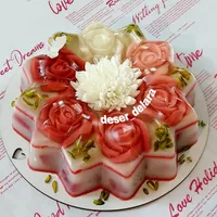 سفارش انواع ژله دسر حلوا کیک تیرامیسو شله زرددیگچه