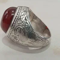 انگشتر نقره 925 استاد تهران محسن با مهر و امضا|جواهرات|اصفهان, کردآباد|دیوار