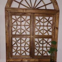 پنجره سنتی چوبی طرح محراب|صنایع دستی و سایر لوازم تزئینی|سبزوار, شهرک جهاد|دیوار