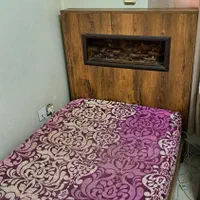 تخت خواب ۱نفره با تشک با عاج طراحی شده|تخت و سرویس خواب|تهران, تهران‌نو|دیوار