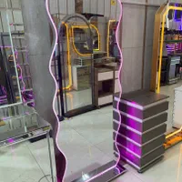 انواع آینه لایت میزناخن دکور آرایشگاه صندلی مردانه|آرایشگاه و سالن‌های زیبایی|تهران, شهرک ابوذر|دیوار
