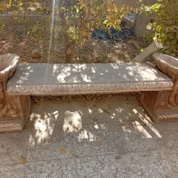 مجموعه نیمکت، باربیکیو و آبنمای بتنی باغ|مصالح و تجهیزات ساختمان|شهریار, شهریار|دیوار