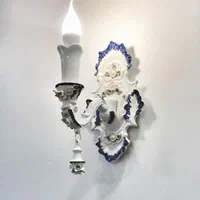 کنارسالنی تمام چینی گل برجسته|چراغ خواب و آباژور|تهران, نیروی هوایی (پیروزی)|دیوار