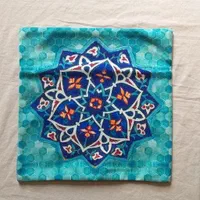 انواع رومیزی رانر مخمل آستر دوزی شده 90 سانتی|پرده، رانر، رومیزی|تهران, منیریه|دیوار