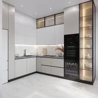 کابینت آشپزخانه گلدانی (کد ۱۳۳۱)|مصالح و تجهیزات ساختمان|رشت, پیرسرا|دیوار