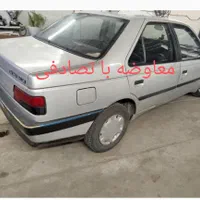 پژو 405 معاوضه با تصادفی