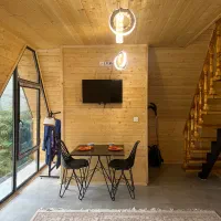 کلبه دوبلکس جنگلی با جکوزی|اجارهٔ کوتاه‌مدت ویلا و باغ|رامسر, |دیوار