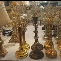 چینی آباژور شمعدان کادویی رومیزی کنار‌سالنی  سنگی|چراغ خواب و آباژور|مشهد, کوثر|دیوار