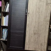کتابخانه وسرویس خواب|کتابخانه، شلف، قفسه‌های دیواری|نسیم‌شهر, |دیوار
