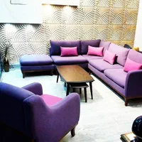 مبل ال راحتی مینیمال مدل ساندرا با پاف شرکتی اصل|مبلمان خانگی و میز عسلی|تهران, اتحاد|دیوار