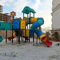 سازه تاب و سرسره چند منظوره فضای رو باز