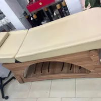 تخت فشیال ماساژ و مژه کاملا نو