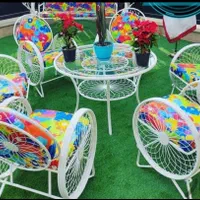 میز و صندلی/مبل/مبلمان/باغ/ویلا