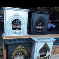 بخاری گازی اتاق بخاری بزرگ طرح شومینه ۵۶۵۴|بخاری، هیتر، شومینه|رشت, رشتیان|دیوار