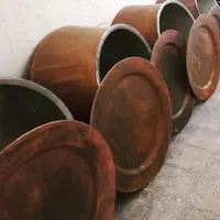 ظروف مسی روحی چدن برنج سراسر شیراز تسویه انی|ظروف پخت‌وپز|شیراز, پودنک|دیوار