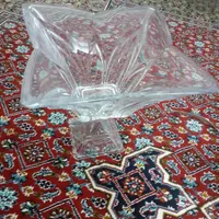 ظرف کریستال پذیرایی میوه خوری شکلات خوری پایه دار|حراج|قم, امامزاده ابراهیم|دیوار