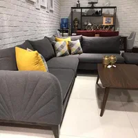 مبل ال راحتی مینیمال مدل ساندرا با پاف شرکتی اصل|مبلمان خانگی و میز عسلی|تهران, اتحاد|دیوار