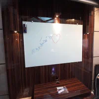 تخته وایت برد شیشه ای  سایز  80*120|لوازم التحریر|کرج, شهرک جهان‌نما|دیوار