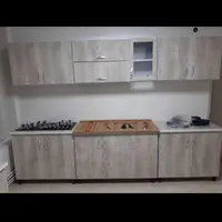 کابینت آشپزخانه /آماده/ام دی اف/ممبران/هایگلاس فلز|مصالح و تجهیزات ساختمان|خمینی‌شهر, |دیوار