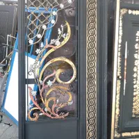 درب حیاط فرفورژه وطاووس