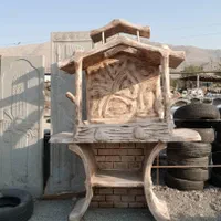 باربیکیو بتنی فرشتگان منقل کباب پز مسلح سنگین|مصالح و تجهیزات ساختمان|شیراز, ابیوردی|دیوار