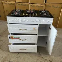 اجاق گاز رومیزی توکار با کابینت صفحه شیشه سکوریت|اجاق گاز و لوازم برقی پخت‌وپز|رشت, رشتیان|دیوار