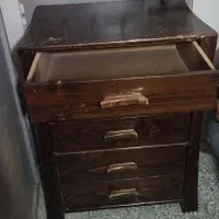 دراور چوبی سالم وبدون شکستگی|جاکفشی، کمد، دراور|اصفهان, باغ فدک|دیوار