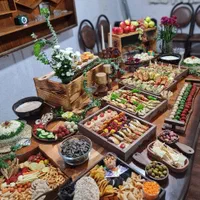 انواع فینگر فود،سینی مزه،چیدمان میز،پکهای دفاعیه|خدمات پذیرایی، مراسم|کرج, عظیمیه|دیوار