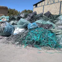 انواع ضایعات بطری نایلون پلاستیک تسمه پت و پ پ