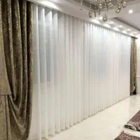پرده حریر ترک بدون نیاز استری شنل مخمل کالیفرنیا|پرده، رانر، رومیزی|مشهد, ولیعصر (شهرک غرب)|دیوار