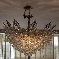 لوستر سنگین ۱۲ شاخه